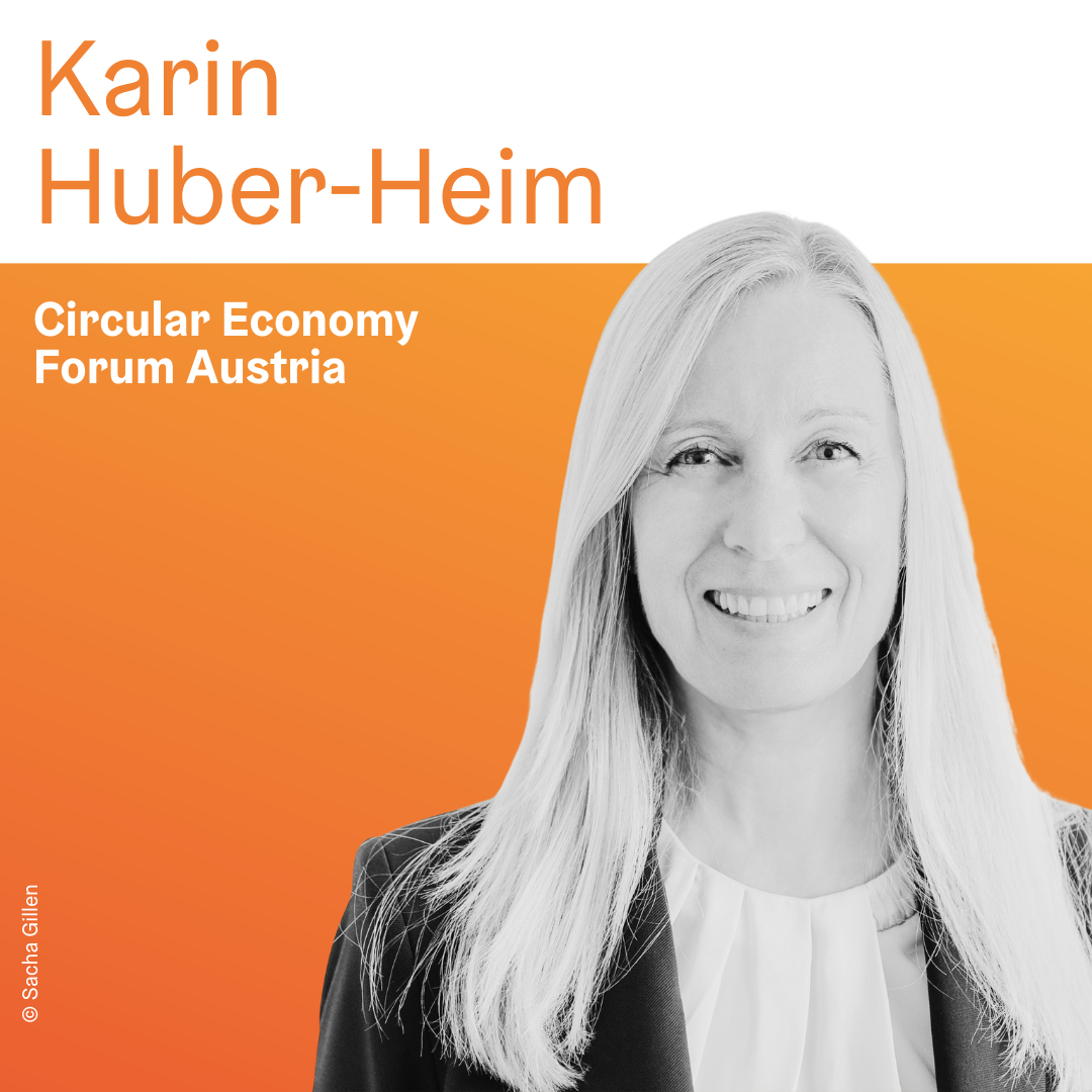 Karin Huber-Heim | Circular Economy Forum Austria © Sacha Gillen