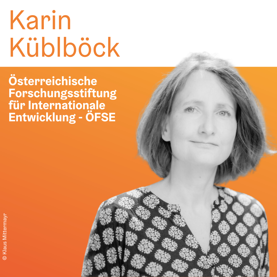 Karin Kübelböck | Österreichische Forschungsstiftung für Internationale Entwicklung - ÖFSE © Markus Zahradnik