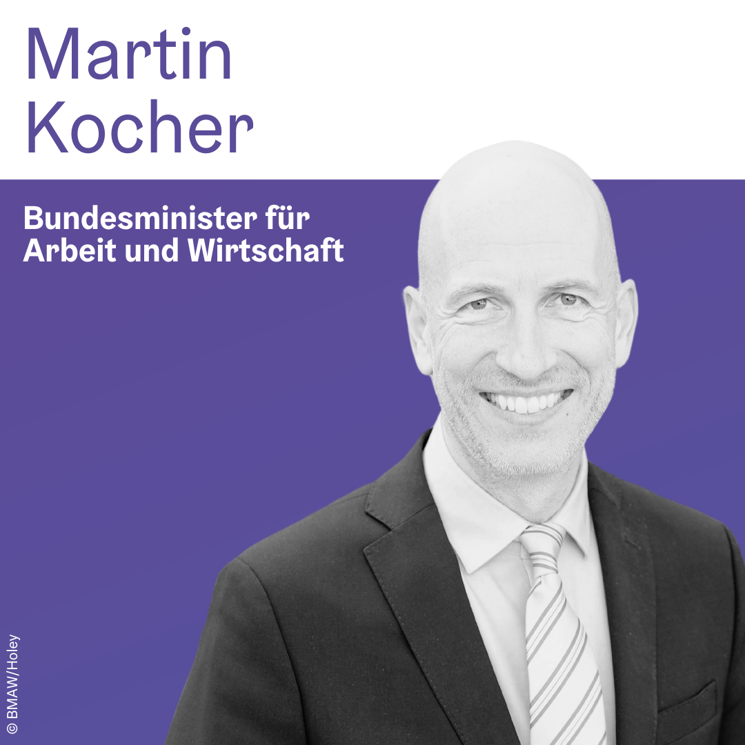 Martin Kocher | Bundesminister für Arbeit und Wirtschaft © BMWA/Holey